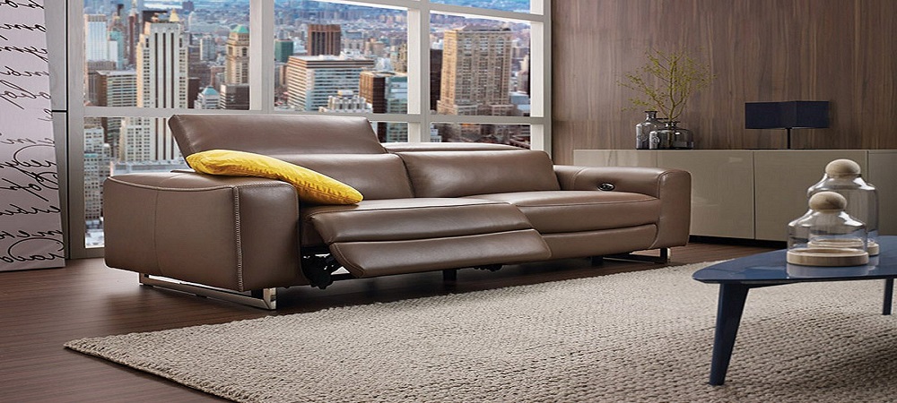 Home Relax 3 Seater big Leather Sofa 102.3